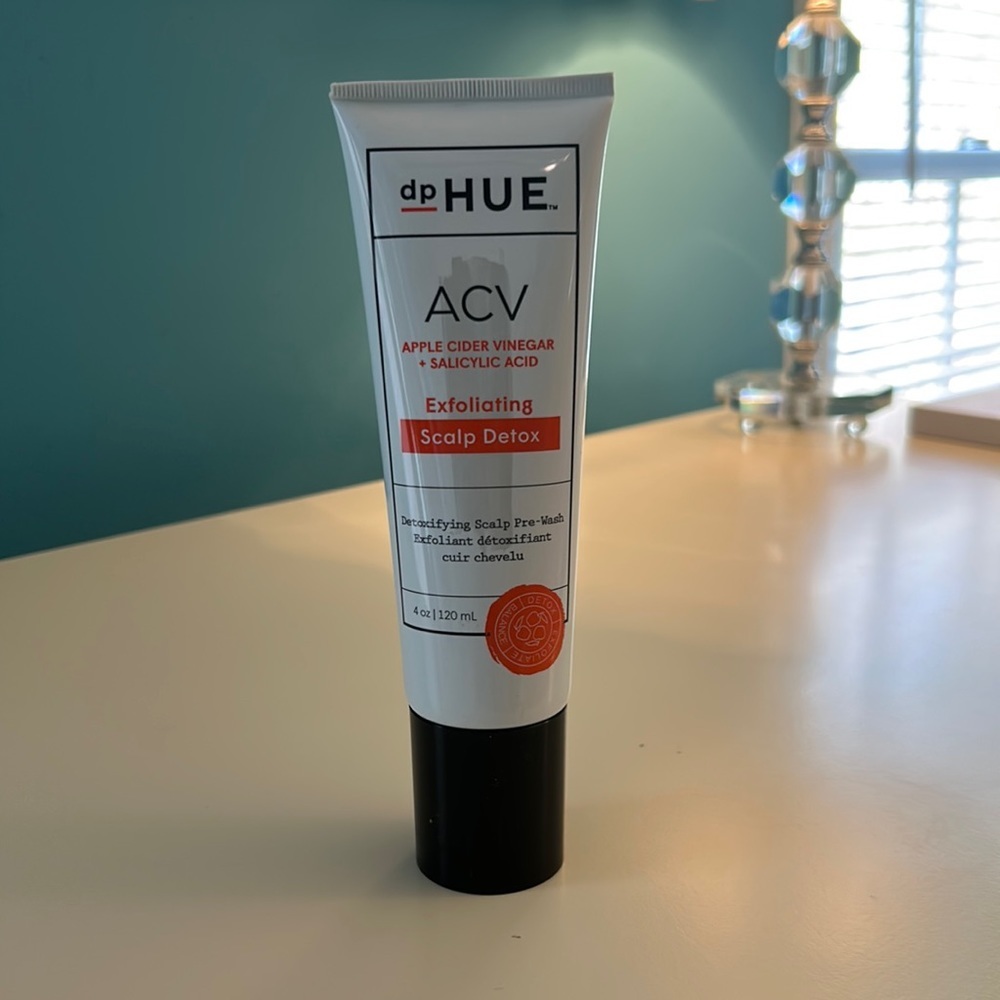 Hue apple spider vinegar exfoliating scalp detox
